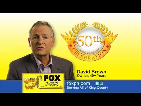 David Brown talking about 40+ years with Fox Plumbing & Heating