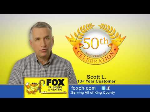 Scott L. testimonial about Fox Plumbing & Heating